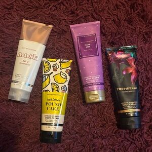 Bath & Body Works Body Cream Set of Four